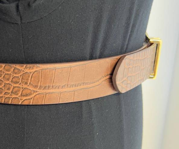 CHAPS Women’s Faux-Leather Belt NWOT 