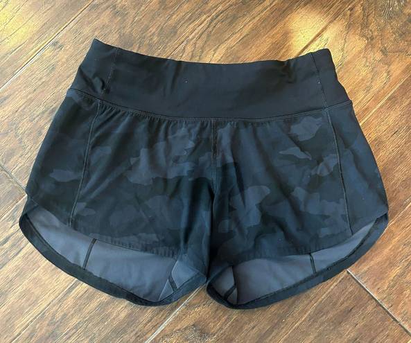 Lululemon Speed Up Shorts 4” Camo