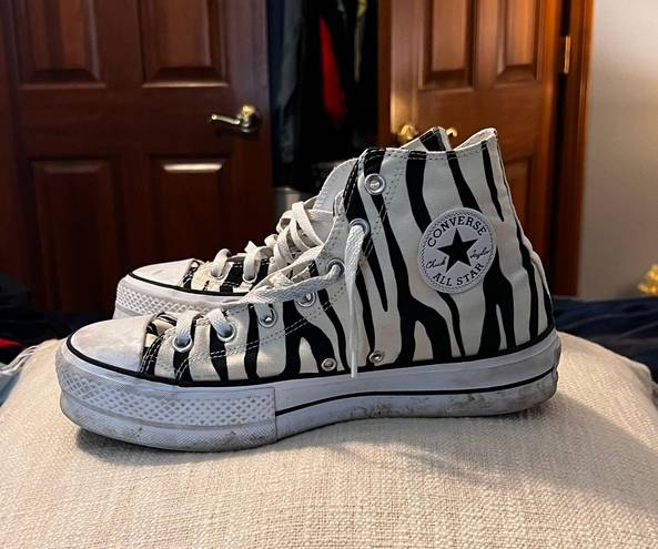 Converse Platform Patterned High Tops