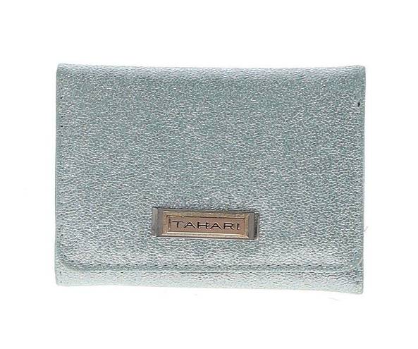 Tahari Cinderella Blue Shimmer Pearl Wallet