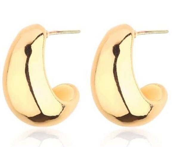 House of Harlow  Gold Chunky earrings