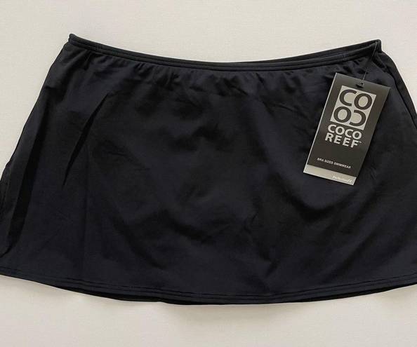 Coco reef  Women’s CLASSIC SOLID SKIRTED SWIM BOTTOM Size S