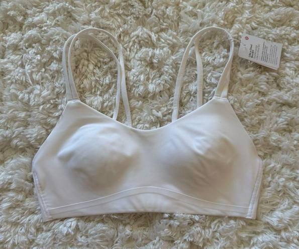 Lululemon White Like a Cloud Bra Light Support, B/C Cup 