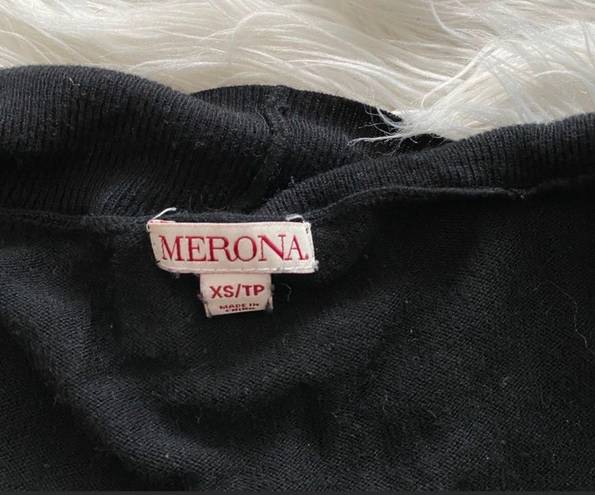 Merona Black Cardigan Size Xs