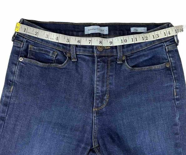 Banana Republic Flare 29 L Jeans Premium Denin Dark Blue