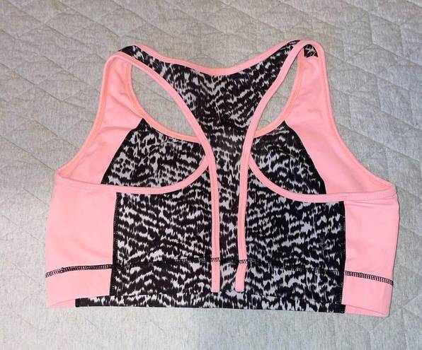 Torrid  Active Sports Bra Orange Black Work Out Bra Plus Size 1 athletic Yogo gym