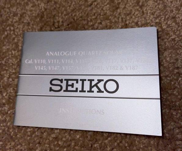 Seiko  watch and necklace NWT set