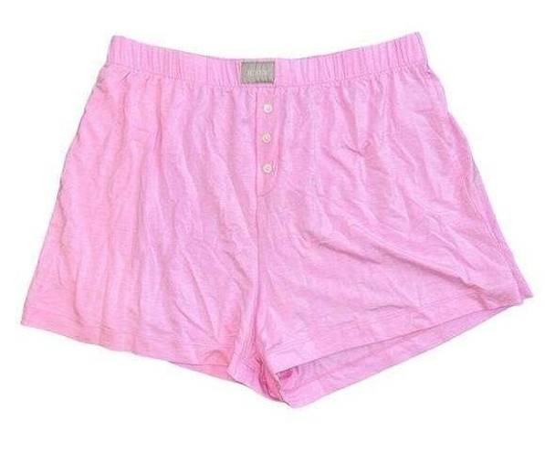 J.Crew  Boxer Pajama Shorts Pink Size Small