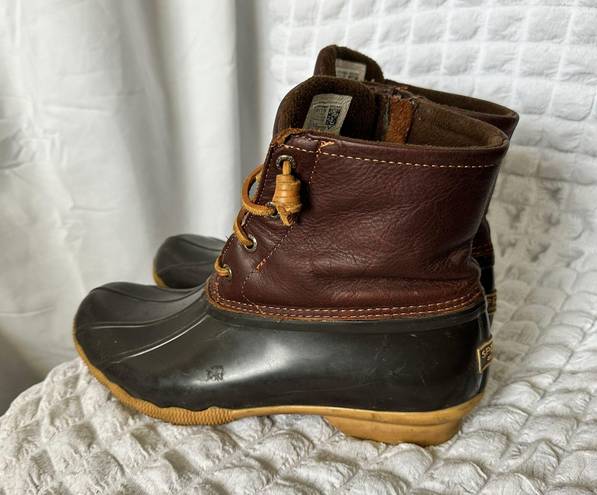 Sperry Saltwater Water-Resistant Cold Weather Duck Boots