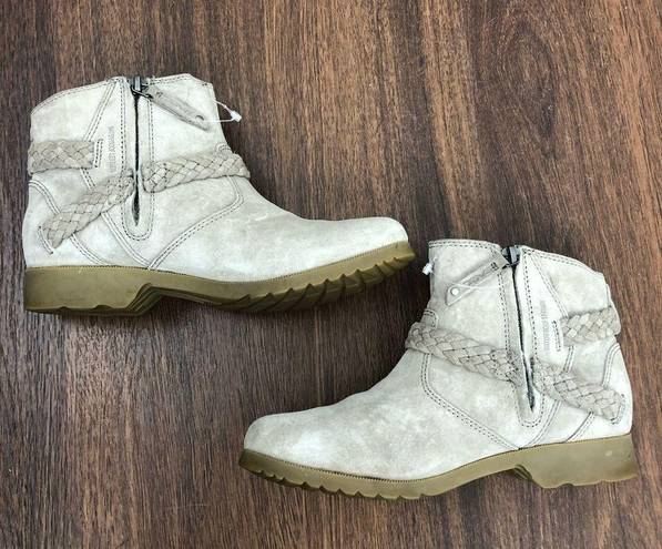 Teva NEW  Delavina Taupe Suede Ankle Boot Sz 6.5