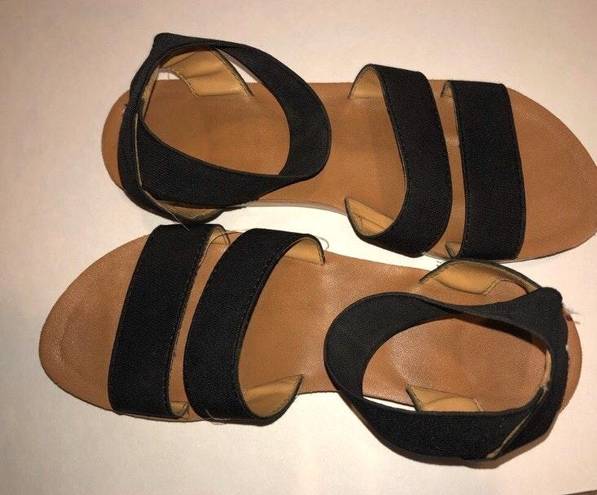 Cute Sandals Black Size 5