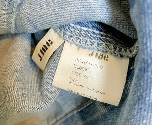 Vintage Blue J.ING  Light Weight Crop Denim Jacket