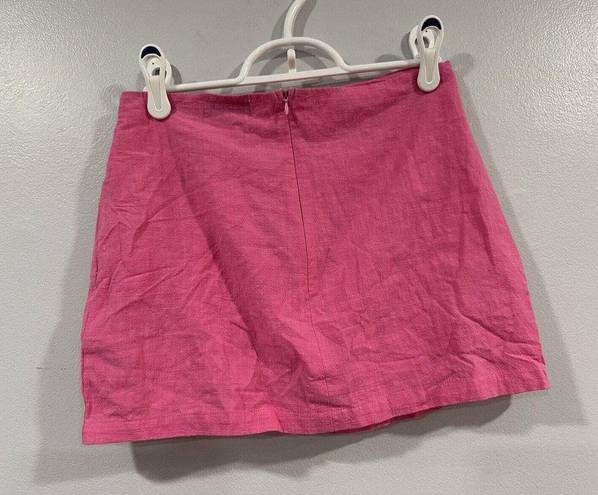 Edikted Pink Mini Skirt Small S