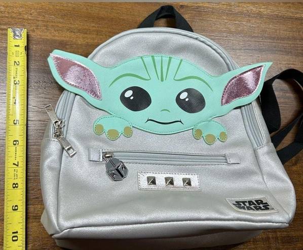 Star Wars Disney  the Mandalorian Grogu Baby Yoda Mini Backpack