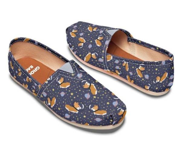 l*space Groove Bags  Corgi Slip-Ons Ballet Flats Loafers Dog Dogs Puppy Pups Tom's