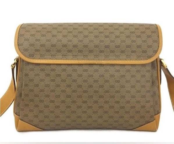 Gucci  Vintage Micro GG Monogram Canvas Shoulder Bag