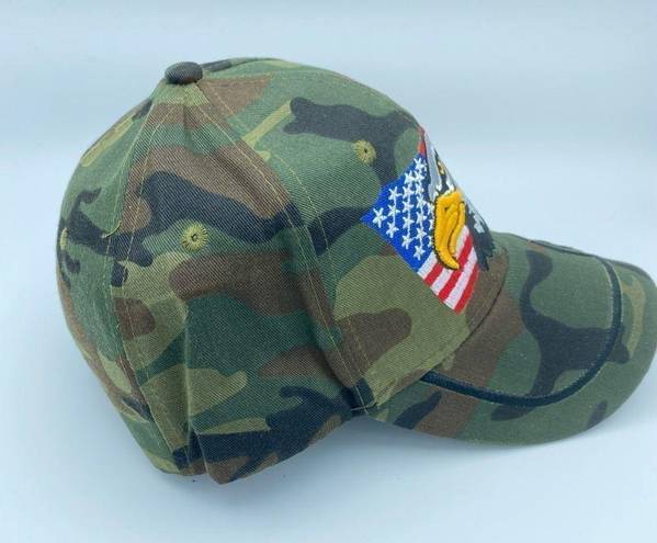 Amrita Singh American Eagle Camo Patriotic Baseball Cap By 