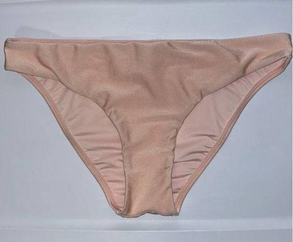 Chelsea and Violet  Blush Pink Bikini Bottom Women’s L Large Swim Swimsuit