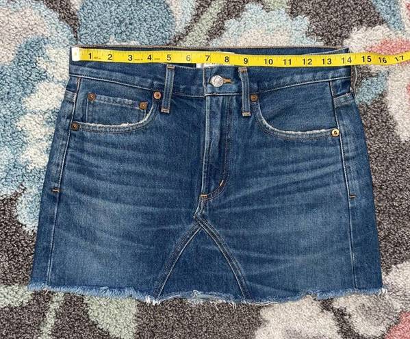 AGOLDE  Jeanette Denim Skirt Size 24