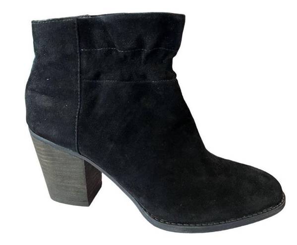 Jessica Simpson  Black  Yvette Leather Ankle Boots Booties Size 6M New