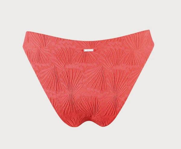 Berlook Red Jacquard Bikini Bottom