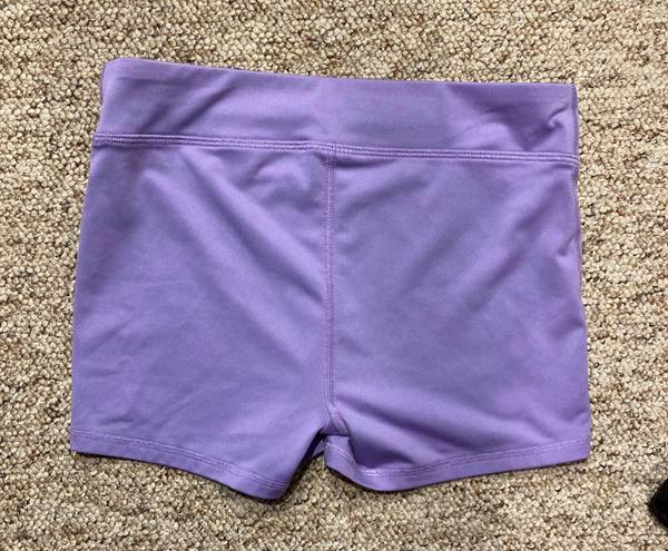 Under Armour Purple  Spandex Shorts