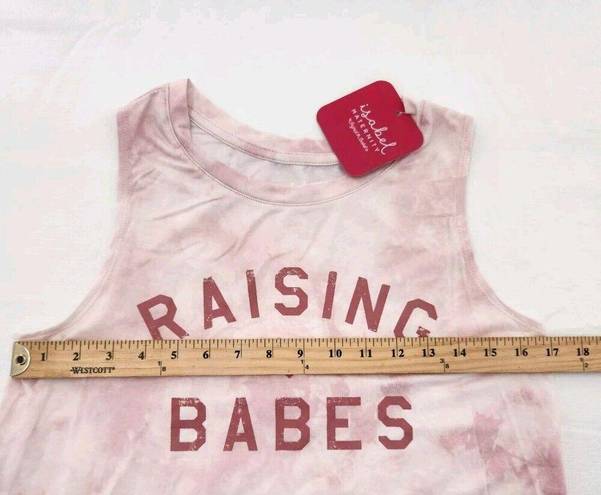 Isabel Maternity  Womens Size Small  Graphic Raising Babes Tank Top