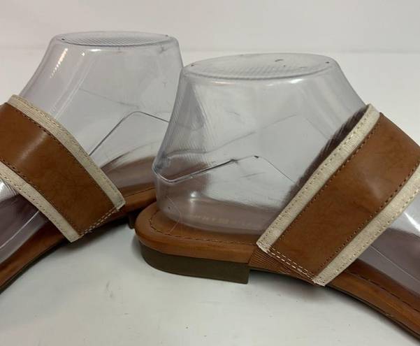 Tommy Hilfiger New  brown and khaki, Sandals - Size 6.5 B1