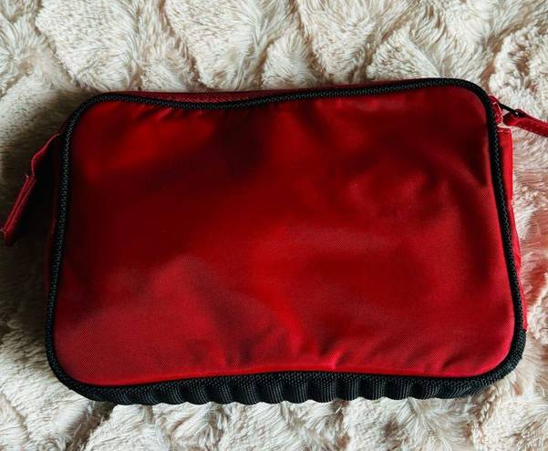 Polo Vintage 90’s  Jeans red Zip travel pouch