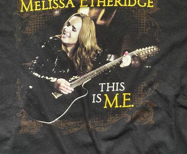 Melissa  Etheridge 2014 “This is Me” Concert Tour T-Shirt Black Mens Size XXL