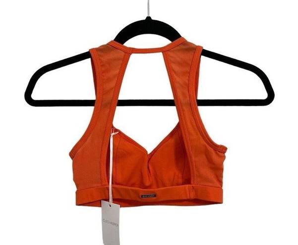 Harper NEW Cleo  Sports Bra Size XS Womens Blake Bralet Orange With Pads Running