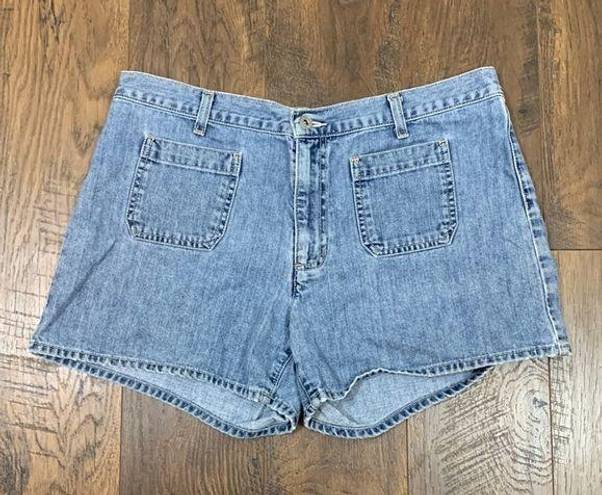 Gap Vintage  Jeans Patch Pockets Jean Shorts