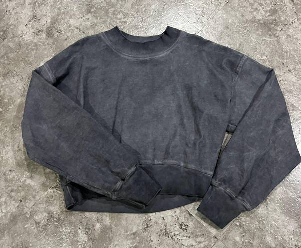 Talentless Acid Wash Crewneck Sweatshirt