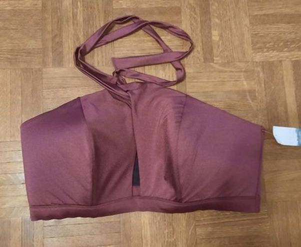 Cacique NWT Swim by  Lightly Lined No Wire Bikini Top women's Size 24