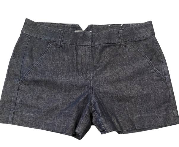 The Loft  Denim Riviera Shorts With 4 Inch Inseam Cotton Mid-rise