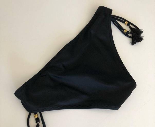 Raisin's Swim Bikini Bottoms Small Women’s Black Tassel 