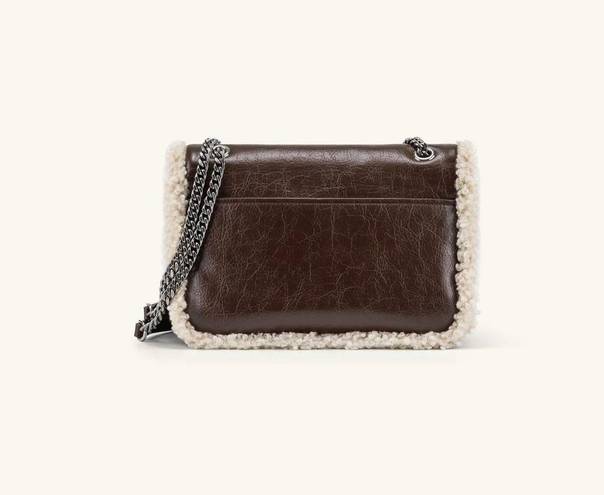 JW Pei Isa Crossbody Bag - Dark Brown