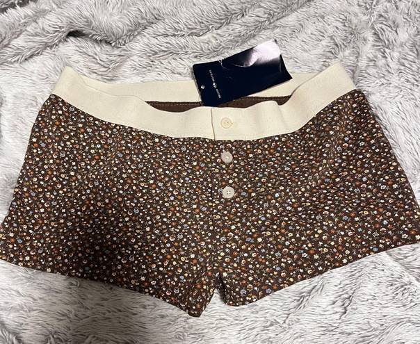 Brandy Melville Floral Boyshorts