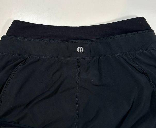 Lululemon  Runderful Lined Ruched Athletic Pants Womens 2 Black