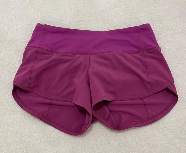 Lululemon Speed Up Shorts 2.5