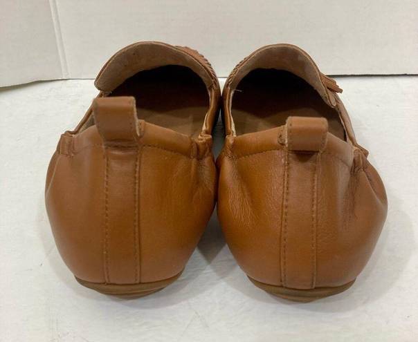 FitFlop  Allegro tassel leather loafer, ladies 10 flat slip on comfort shoe