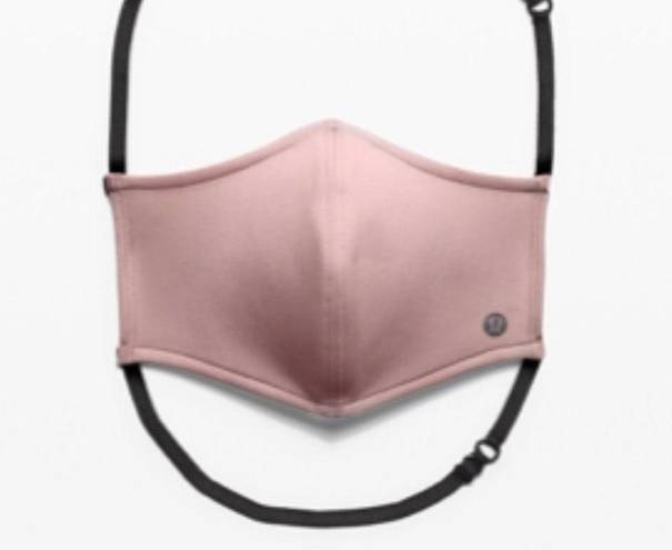 Lululemon NEW  Vintage Mauve Double Strap Face Mask