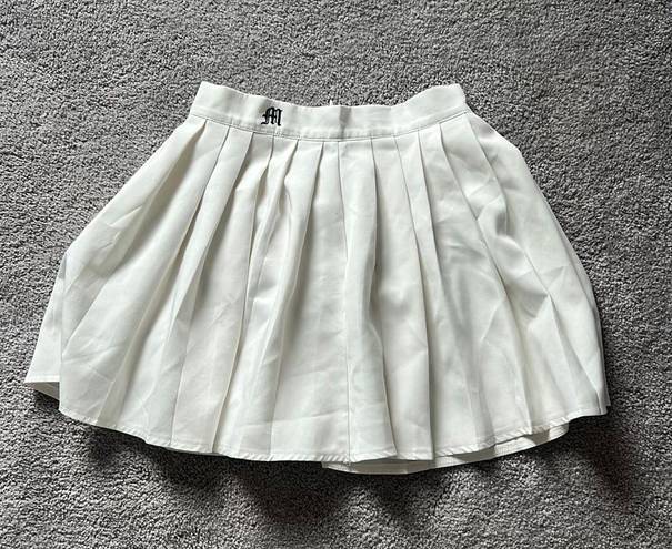 Tennis Skirt White