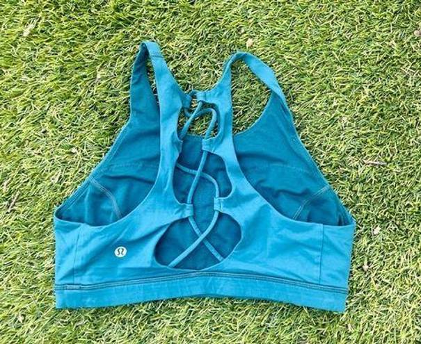 Lululemon  High Neck Strappy Sports Bra