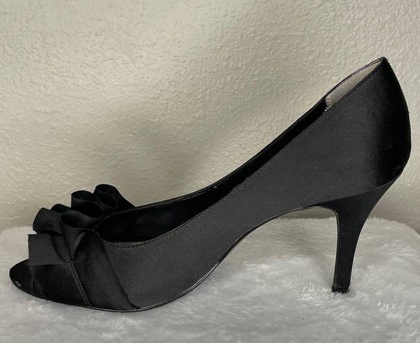 Apt. 9  Open Toe Black Heel Size 8.5 