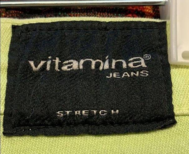 Vitamin A 💥3/20💥  Jeans Sz 36  lime green