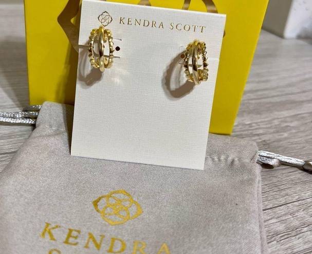 Kendra Scott  Scott Gold Quinn Huggie Earrings