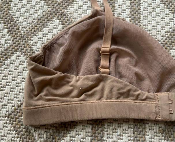 SKIMS  Fits everyone triangle bralette in ochre size large