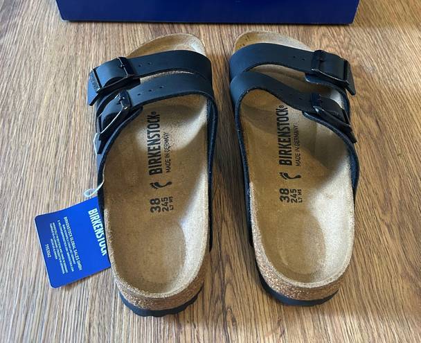 Birkenstock Arizona Black Sandals Slippers Shoes New