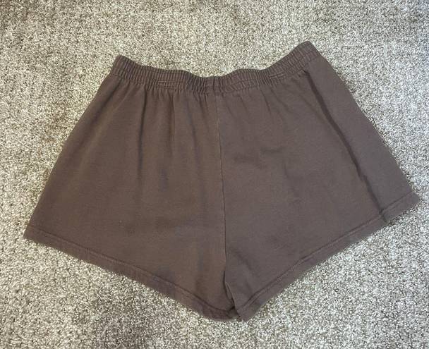 Brown Sweat Shorts